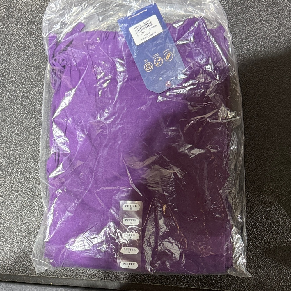 Purple Boot Cut Women's Pants